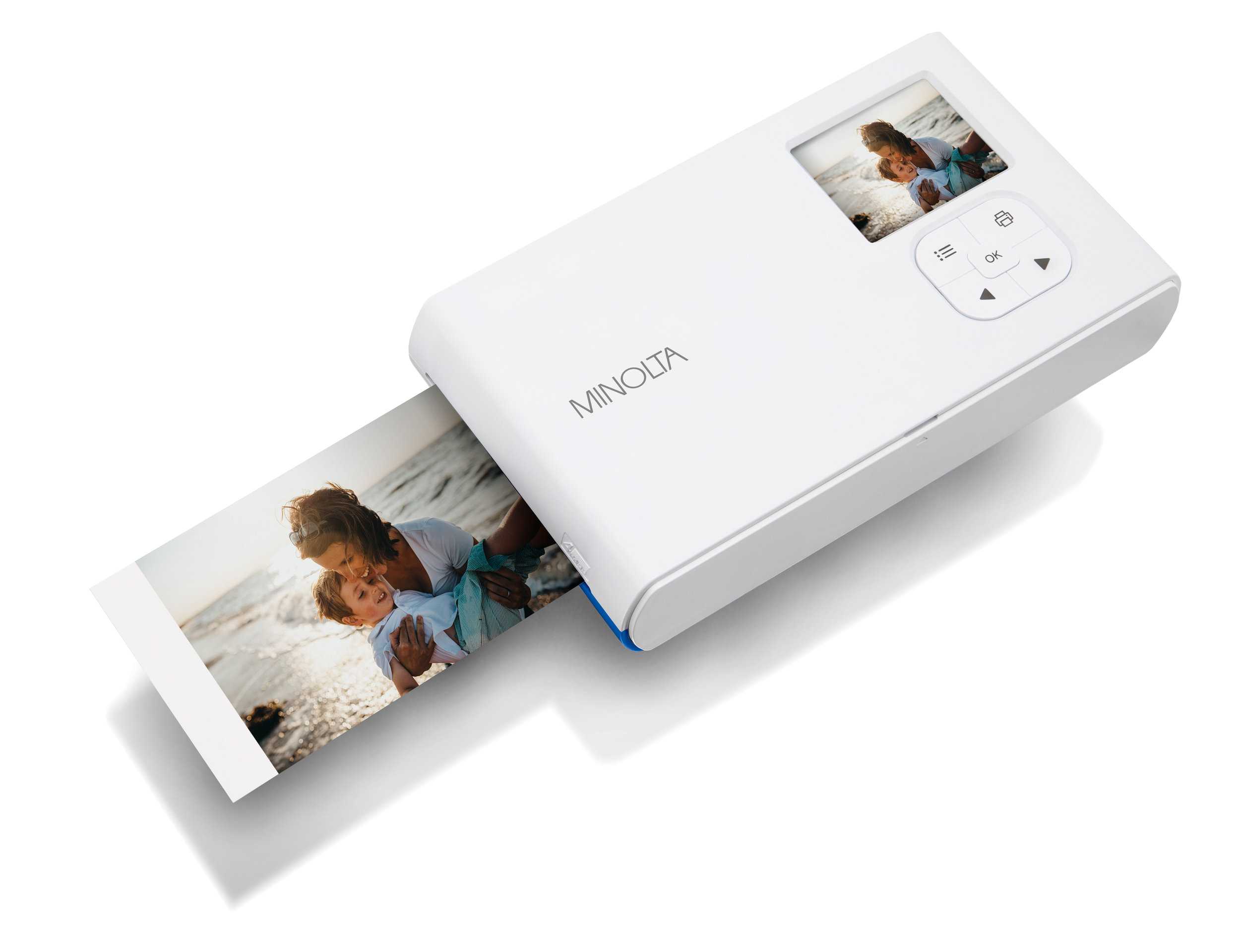 instapix™ MNCP10 Instant Print Digital Camera - Blue — Minolta Digital